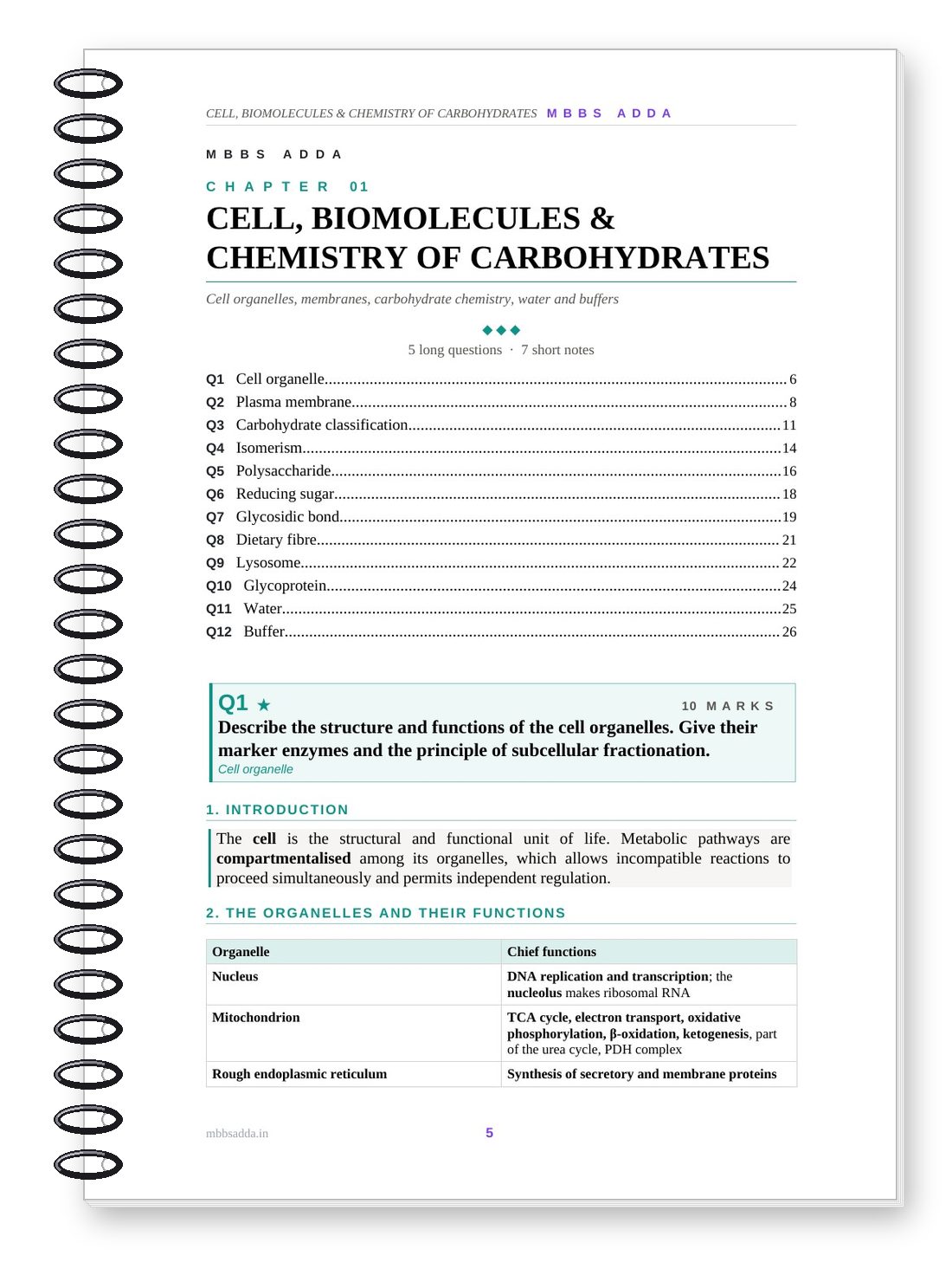 Kavach Biochemistry — Sample Chapter Page