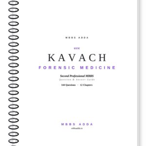 Kavach Forensic Medicine — Spiral Binding Cover